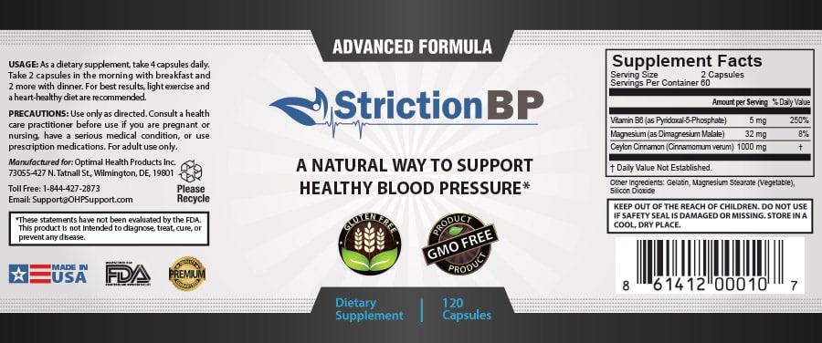 StrictionBP Label